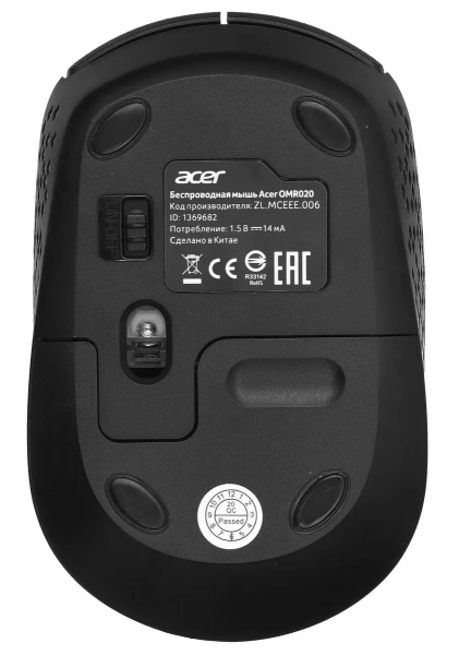 Мышь Acer OMR020 [ZL.MCEEE.006] Wireless