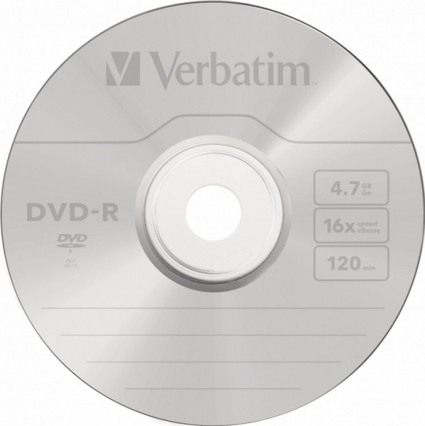 DVD-R 4.7Gb Verbatim 16х
