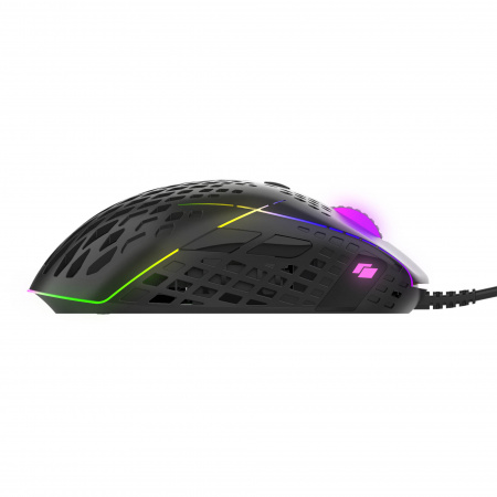 Мышь HIPER Aero A-2 Black USB 1.8м