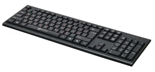Клавиатура OKLICK 120M USB Черная