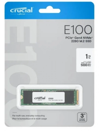 Накопитель SSD 1Tb M.2 Crucial CT1000E100SSD8