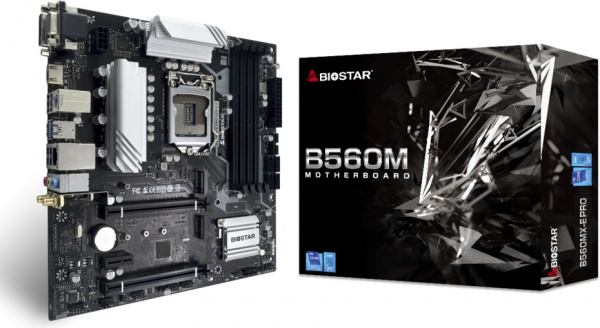 MB Biostar B560MX-E PRO RTL S1200 DDR4