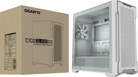 Корпус Gigabyte C102W White GB102GI