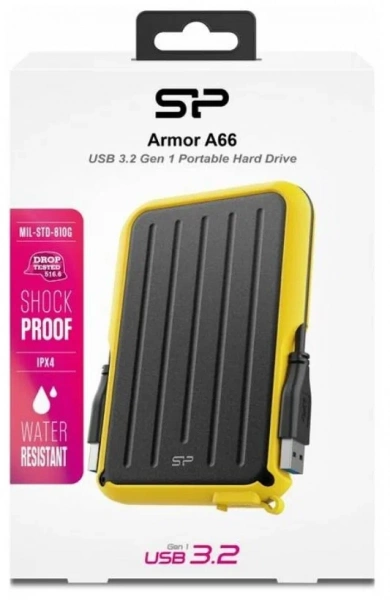 1TB 2.5" Silicon Power Armor A66 SP010TBPHD66SS3Y