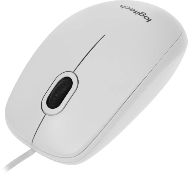 Мышь Logitech B100 White USB OEM