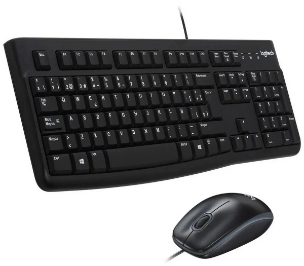 Клавиатура+мышь Logitech Desktop MK120 USB
