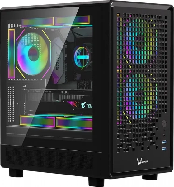 Корпус Formula Air Mech G2 mATX черный Без БП