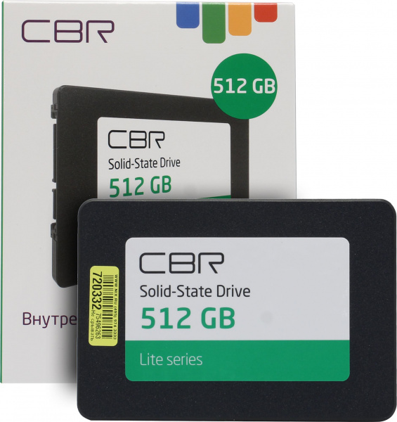 Накопитель SSD 512Gb 2.5" CBR LT22