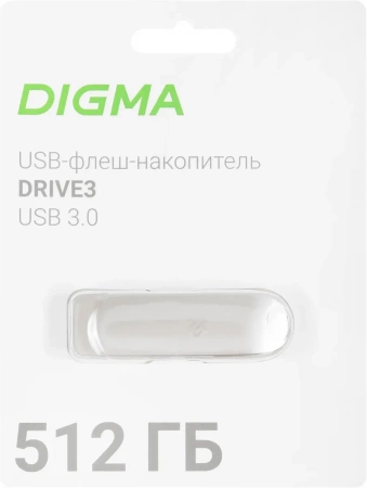 512Gb Digma Drive3 DGFUM512A30SR USB3.0