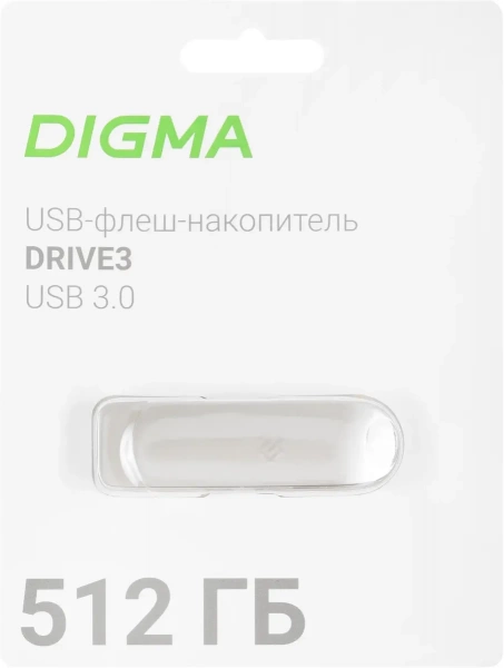 512Gb Digma Drive3 DGFUM512A30SR USB3.0