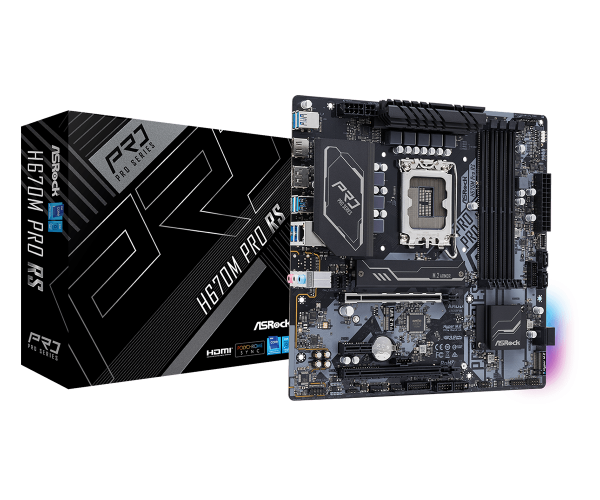 MB Asrock H670M PRO RS
