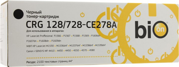 Картридж HP CE278A/Canon 726; 728 Bion