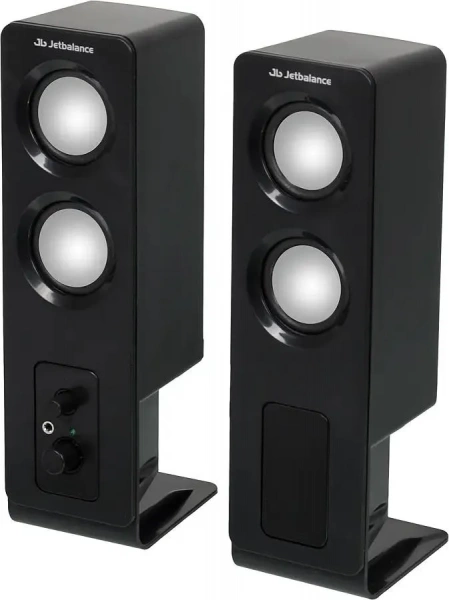 Колонки Jetbalance JB-114 2.0 black (12W)