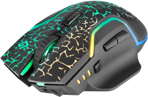 Мышь Defender Oneshot GM-067 Black LED 3200dpi