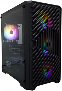 Корпус 1STPLAYER Trilobite T5 Black mATX