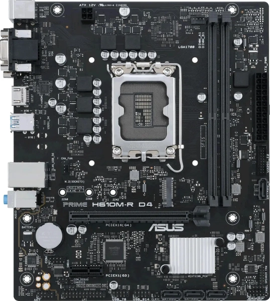 MB ASUS PRIME H610M-R D4-SI