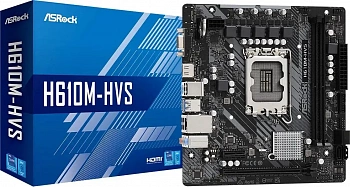 MB ASROCK H610M-HVS S1700 mATX