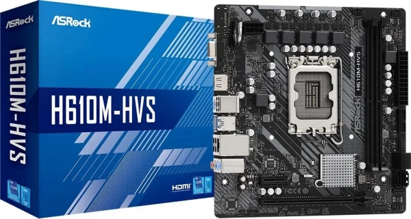 MB ASROCK H610M-HVS S1700 mATX