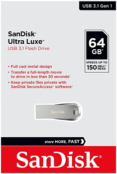 64Gb SanDisk CZ74 [SDCZ74-064G-G46] USB 3.1