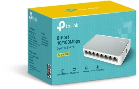 Коммутатор TP-Link TL-SF1008D 8-port