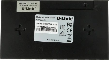Коммутатор D-Link DES-1008P/C1A