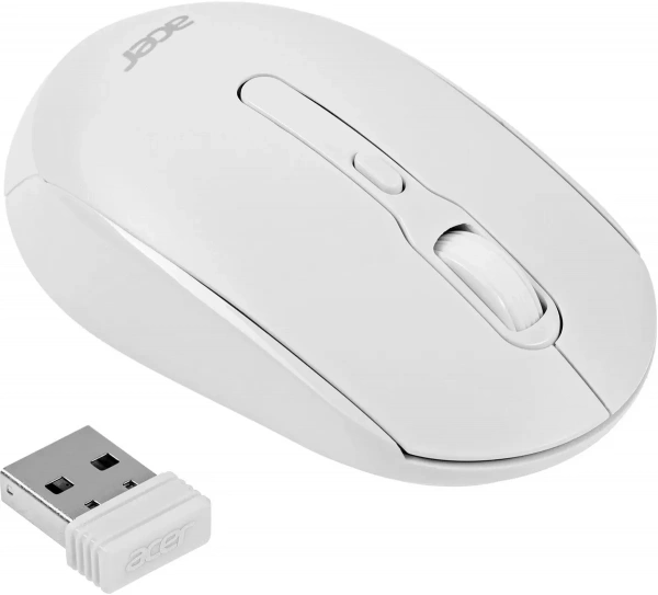 Мышь Acer OMR308 белый 1600dpi
