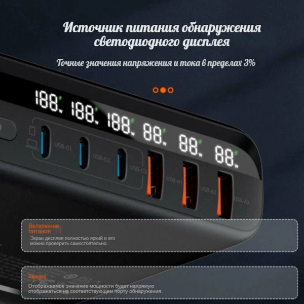 СЗУ 140W LDNIO LD_C3472 A6140C QC5.0