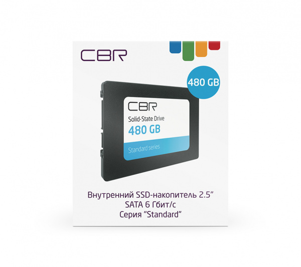 Накопитель SSD 480Gb 2.5" CBR ST21