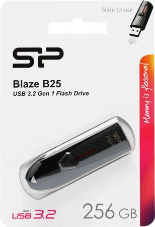 256Gb Silicon Power Blaze B25 Black USB3.0