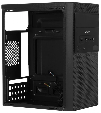 Корпус Digma DC-MATX103-U2 Черный без БП