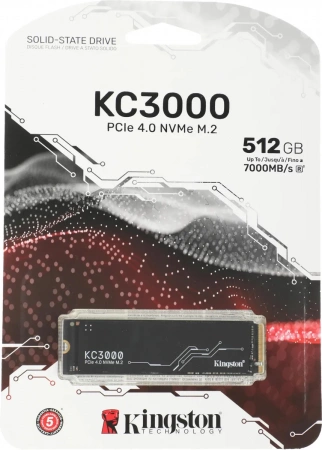 Накопитель SSD M.2 512Gb Kingston SKC3000S/512G