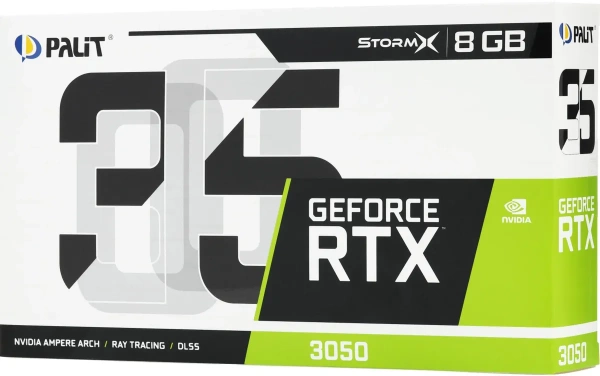 Видеокарта PCIE x16 Palit RTX3050 Stormx 8G