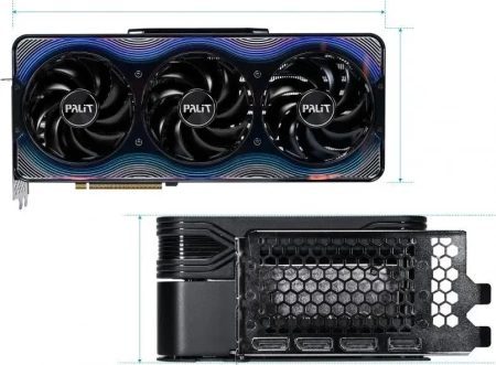 Видеокарта Palit RTX5080 GAMEROCK 16GB