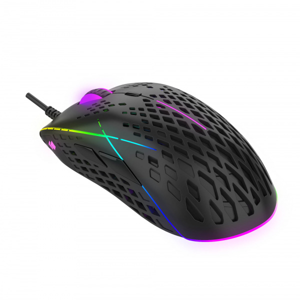 Мышь HIPER Aero A-2 Black USB 1.8м