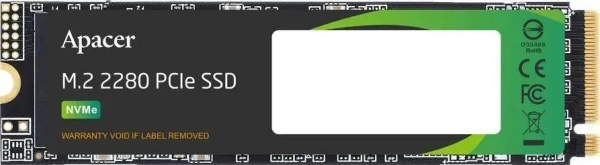 Накопитель SSD 1Tb M.2 Apacer AS2280P4