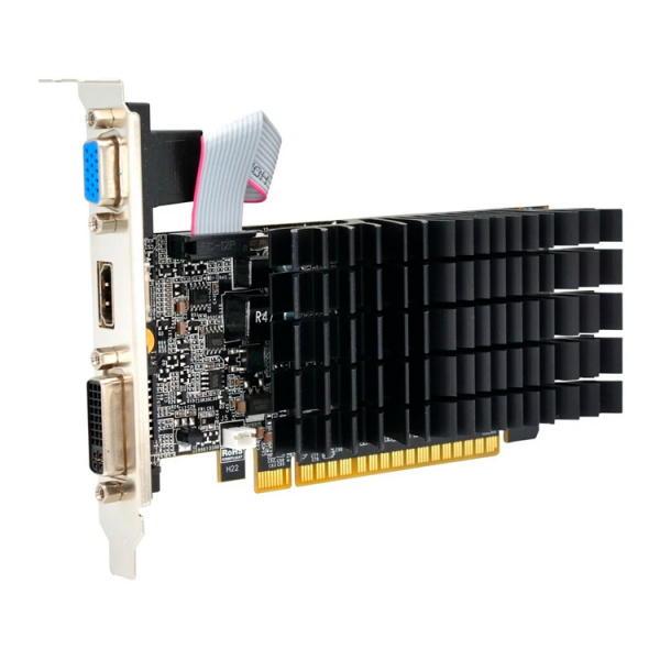 Видеокарта PCIE x16 Afox AF210-1024D2LG2 NVidia GT