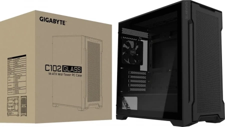 Корпус Gigabyte C102B Black GB102G