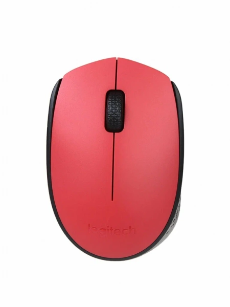 Мышь Logitech M170 оптическая USB RED