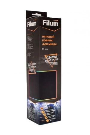Коврик Filum FL-MPL-M-GAME 350х250х4 mm RGB