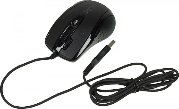 Мышь A4-Tech X-710MK,2000DPI, встр.память-16Кб,ча