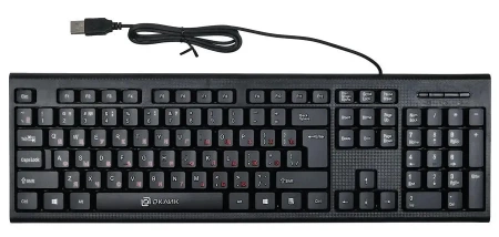 Клавиатура OKLICK 120M USB Черная