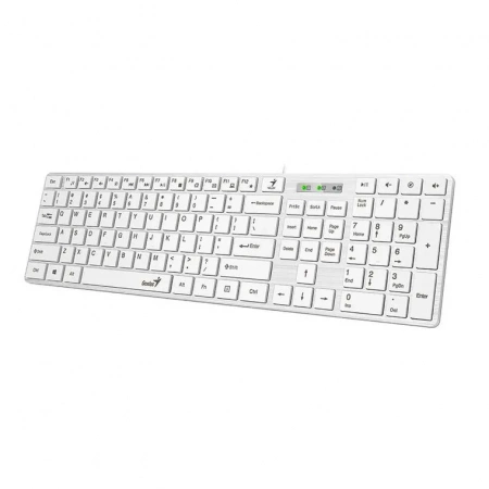 Клавиатура Genius SlimStar 126 White USB