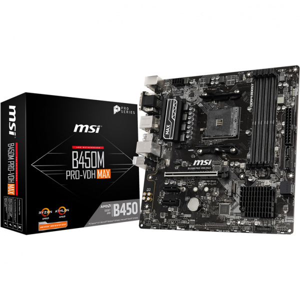 MB MSI B450M PRO VDH MAX RTL AM4