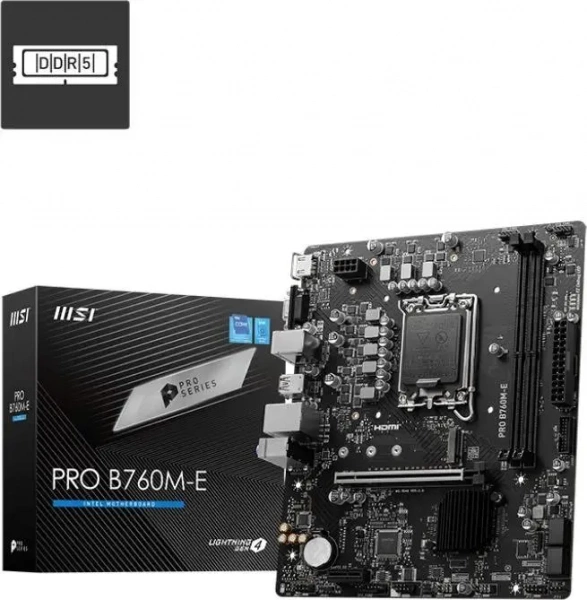 MB MSI B760M-E S1700 DDR5