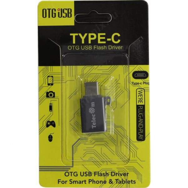 Переходник OTG USB Type C/USB 3.0 TA431M Telecom