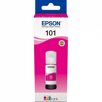 Чернила Epson L101 C13T03V34A magenta 70ml