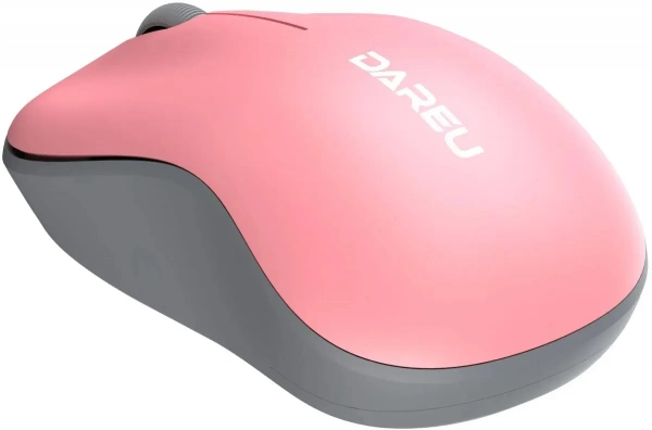 Мышь Dareu LM106G Pink-Grey