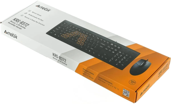 A4-Tech KRS-8372 Черная USB Комплект
