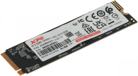 Накопитель SSD 512Gb M.2 A-DATA XPG Gammix S50 Lit
