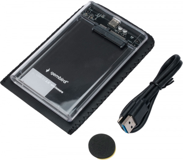 Корпус Gembird EE2-U3S-7 Type-C 3.0